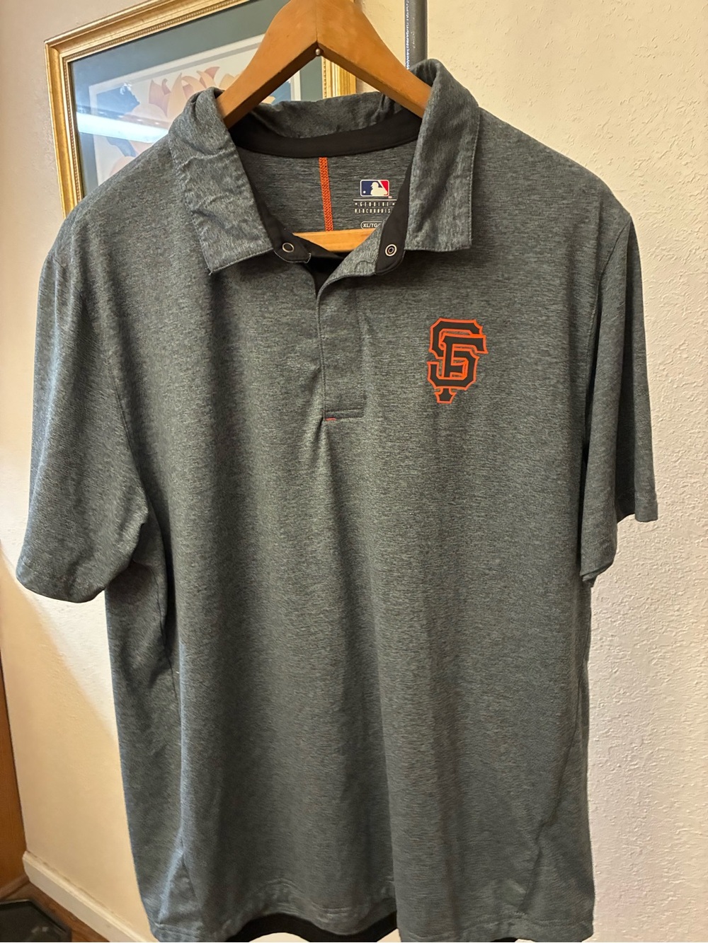 San Francisco Giants Grey Polo Shirt